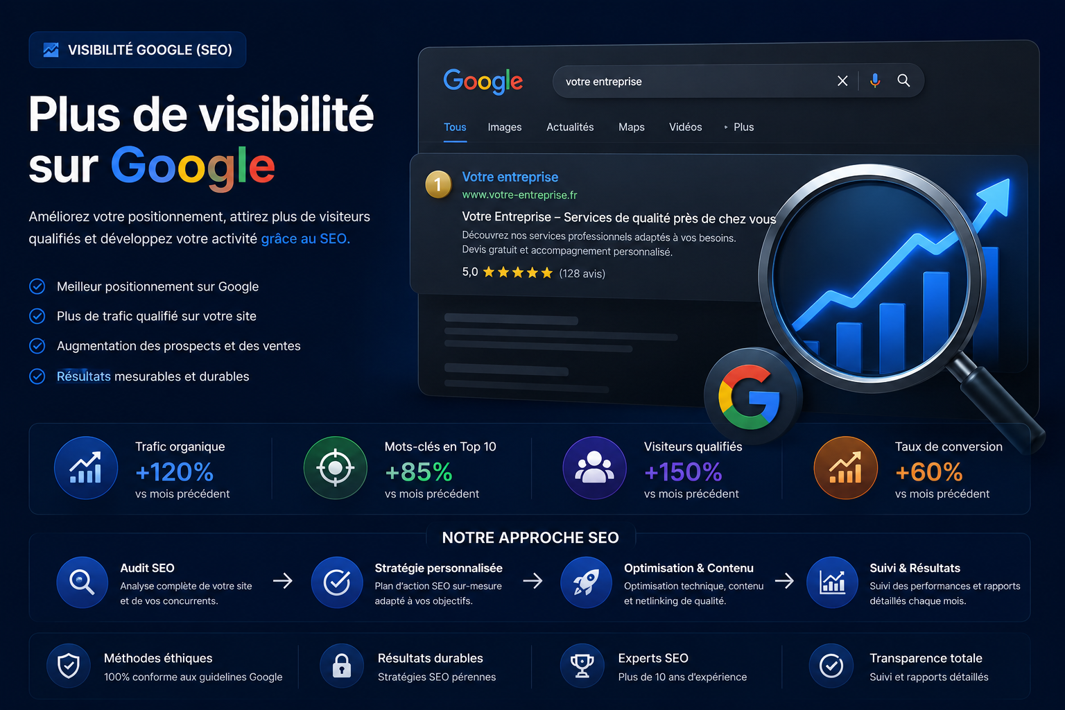 SEO et visibilité SitePrime